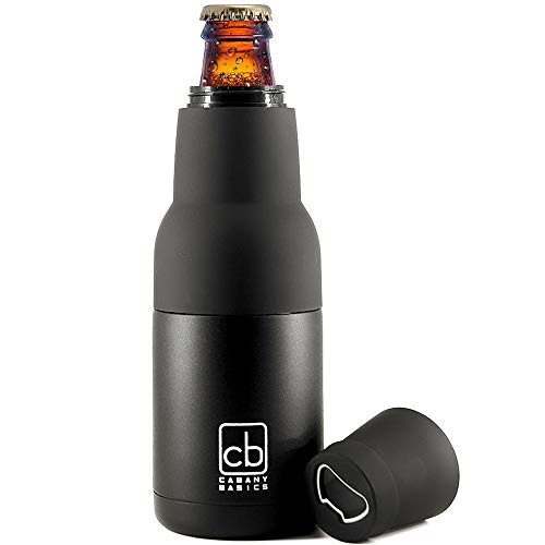 Cabany Basics Stainless Steel Beer Bottle Holder | Vacuum Insulated Can Cooler