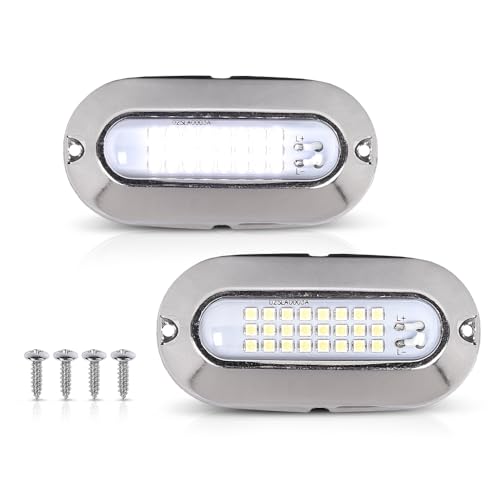 PIT66 LED Pontoon Boat Docking Lights 12V 2PCS