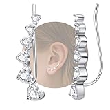 piercing schmuck rook 💖【GESCHENKE FÜR FRAUEN】Dies silber Ohrringe werden mit einer schönen blau geschenke box geliefert. die sich sehr gut für den täglichen Gebrauch oder andere Anlässe wie Partys, Hochzeiten, Schule und Arbeit eignet. Es ist das ideale Geschenk für deine Liebsten, Frau, Freundin, Kollegen, Tochter, Enkelin oder Freunde an besonderen Anlässen wie Valentinstag, Weihnachten, Muttertag, Geburtstagen, Jahrestagen, Abschluss oder jedem anderen Tag.