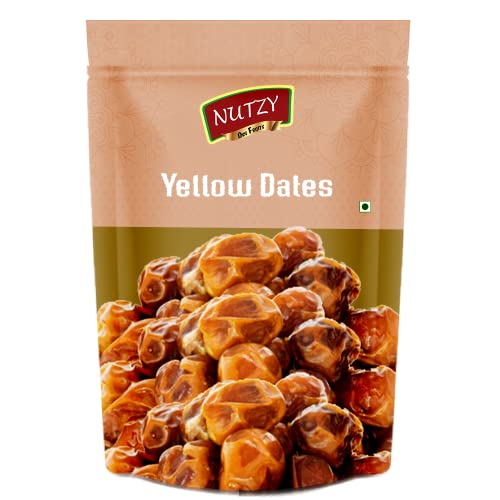 Image of Nutzy Premium Dates (Yellow Dates / Peela Khajoor, 200g)