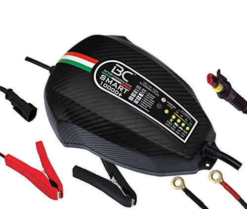 Prova l'efficacia dell'algoritmo di carica e mantenimento di BC Battery, è AUTOMATICO A 8 CICLI INTELLIGENTI: inizializzazione, recupero, carica leggera, carica principale, desolfatazione, analisi batteria, mantenimento ed equalizzazione.