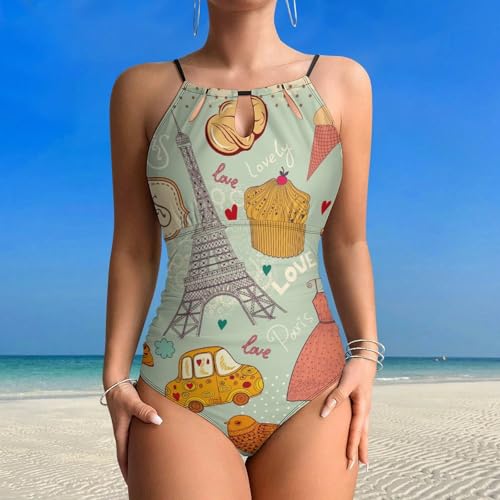 Maillot de bain une pièce gainant effet ventre plat monokini