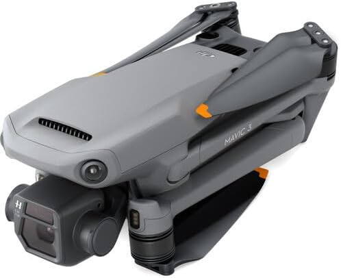 DJI Mavic 3 drone folded with storage cover installed