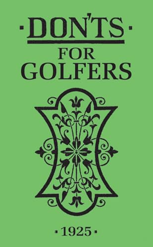 Don'ts for Golfers 140810671X Book Cover