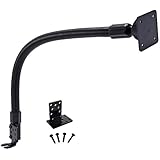 ARKON Mounts 車やトラックのシートレールやフロアマウント 衛星ラジオ用 | 4穴AMPSヘッド | 柔軟な22インチグースネックアーム | GPS、衛星ラジオ、4穴AMPSパターン用 | GN088-SBH-AMPS-L22