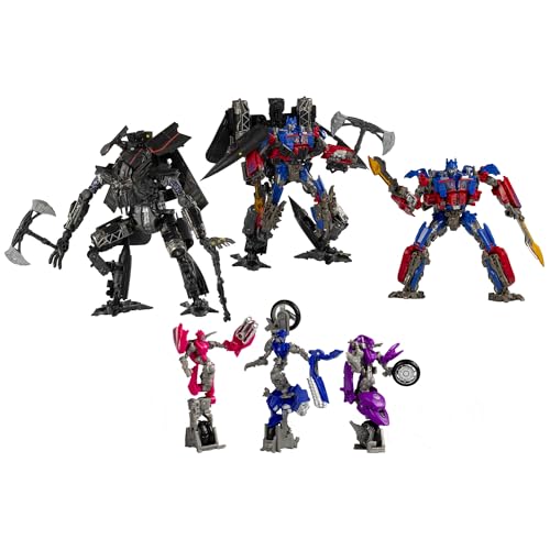 Transformers G02945S1 Toys Studio Series Revenge Of The Fallen 15Th Anniversary Autobot Multipack, Optimus Prime, Jetfire, Chromia, Elita-1, Arcee, 5 Action Figures thumb #1