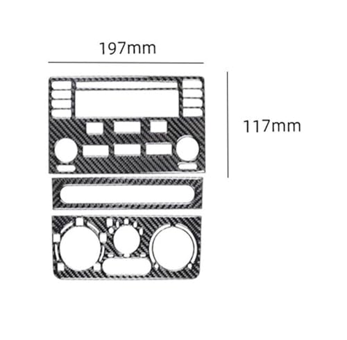 Moulures intérieures en résine époxy pour console centrale Cobalt Type A - 2