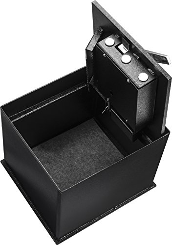 Barska Ax13200 Floor Safe With Combination Lock 0.89 Cubic Ft, One Size, Black #TOP2