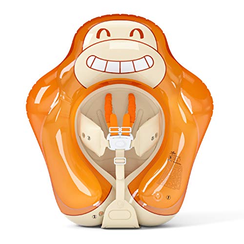 Image of Jasonwell Baby Swimming Float Inflatable Baby Pool Float Ring Baby Float Pool Toys Floaties for Infants Toddlers Age of 3 Months - 6 Years Old (S)