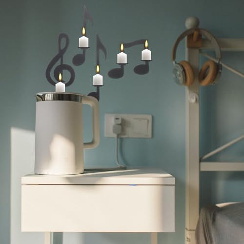 Candelabros de pared metálicos para crear cenas románticas en casa 6