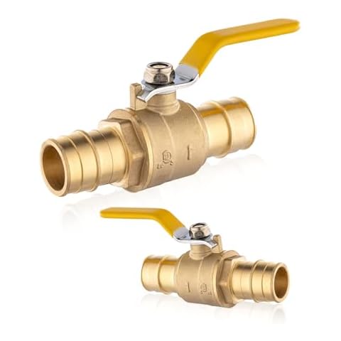 HeSun 1-Inch Brass PEX A Ball Valve Cover