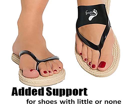 Foots Love Plantar Fasciitis Gel Cushioned Arch & Heel Support Sleeves. Orthotics To Lift & Relaxes Nerves Featuing Cooling Air Pockets. For Men And Women #TOP3