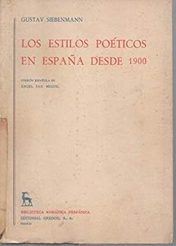 Los Estilos Poeticos En España Desde 1900