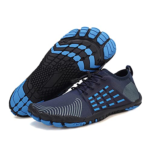 Image of Water Shoes for Men Barefoot Quick-Dry Aqua Sock Outdoor Athletic Sport Shoes for Kayaking, Boating, Hiking, Surfing, Walking