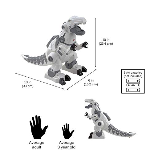 T- Rex Dinossauro Com Luz E Som - Boneco Infantil Luz E Som E Movimento Mecanico Dinossauro robô Rob
