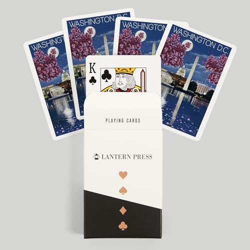 Lantern Press Naipes para Poker con Escena Nocturna DC miniatura 6