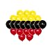 30 pc Mickey Mouse Colors Party Balloon Set - Red, Yellow, Black