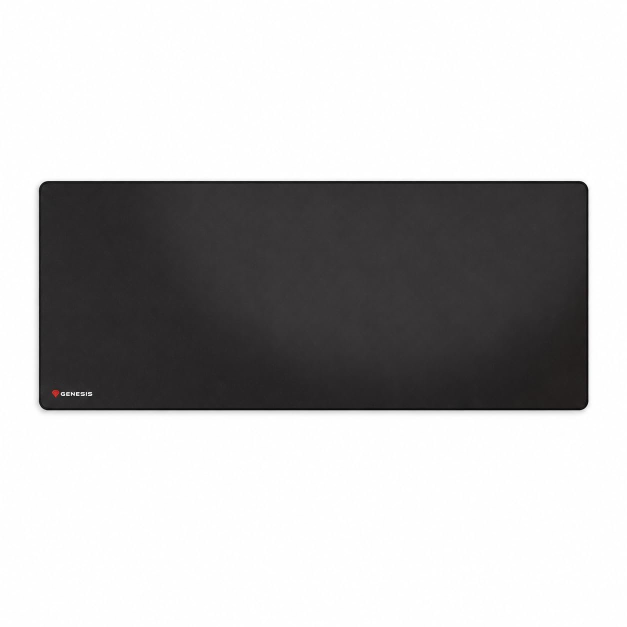 GENESIS Carbon 500 Ultra Logo XXL Mauspad Schwarz, Gaming Mousepad 1100x450 mm, großes Schreibtisch Mauspad, wasserabweisend, Stoffoberfläche, rutschfeste Gummibasis, 2,5 mm