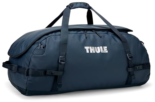 Image of Thule Chasm 90L Duffel, Easy to Pack, Converts to Backpack, Internal mesh Pockets, Lockable Zippers, Recycled Materials