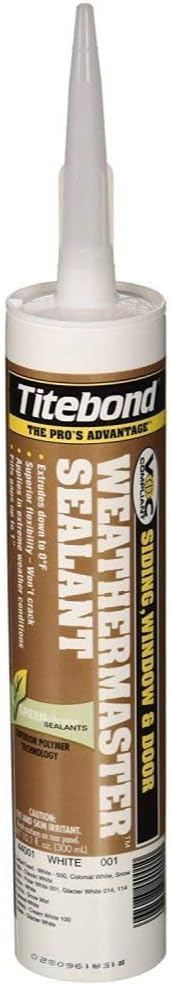 Franklin 44001 Titebond WeatherMaster Sealant, 10.5 oz (Pack of 12)