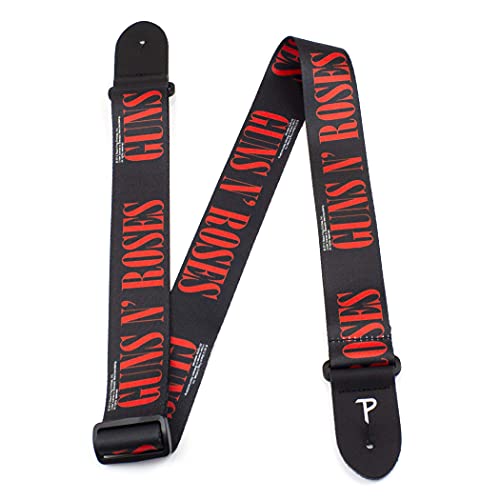 Perri PLLPCPGR Inscription Guns N Roses Sangle en polyester pour Guitare - Les Beatles, Paul McCartney, John Lennon, RIngo Starr, George Harrison Perri PLLPCPGR Inscription Guns N Roses Sangle en polyester pour Guitare – Image 6