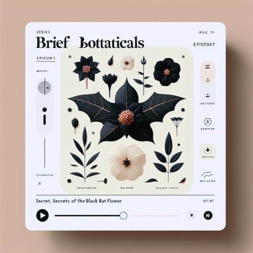 Couverture de Secrets of the Black Bat Flower