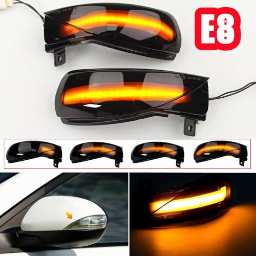 Intermitentes dinámicos Mazda 3 BL 2008-2014 luz espejo retrovisor 2