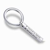 All You Need is Faith Trust and Pixie Dust Inspired Keychain Movie Quote 4 Sided Bar Fairy Gifts...