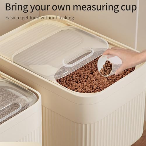 Contenedor de alimentos para mascotas para organizar la cocina con Nucelit 7