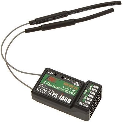 Récepteur RC 2,4 GHz 10 Canaux – Compatible FS I6 I10 – PWM/PPM/i.bus – 500-1500m – Double Antenne