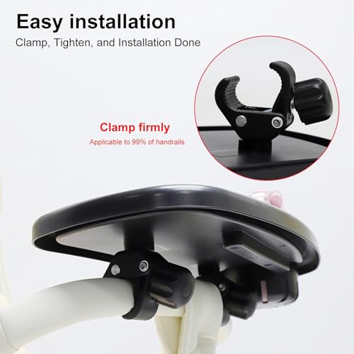 Support de rangement antidérapant poussette pour éviter les chutes d'objets en balade
