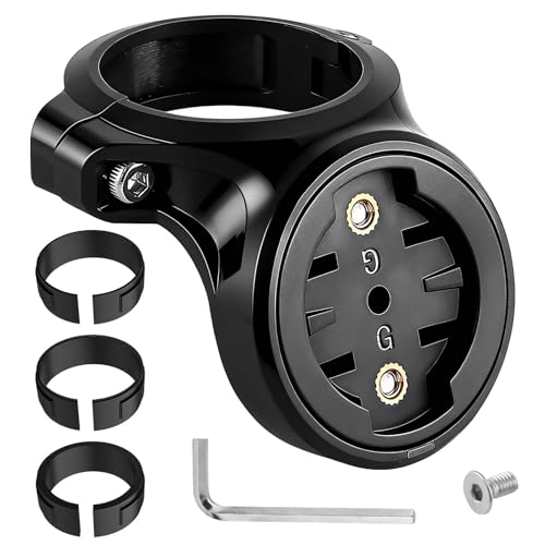 Soporte para Tija de Sillín Compatible con Garmin Varia RTL500/510/515 RVR315 TL300, Montaje Quarter Turn para Tija 27.2/30.8/31.6 mm, Soporte para Radar/Luz Trasera para MTB y Carretera