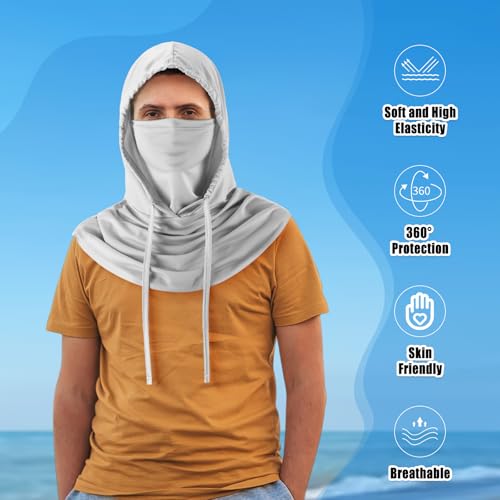 Image of Frienda 6 /9 /12 Pcs Balaclava Ski Mask UV Protection Hood Breathable Full Head Mask Face Cover for Men Women Cycling Fishing
