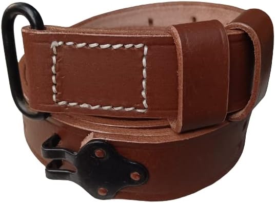 Warcraft Exports US Springfield Rifle WWII 1907 Pattern M1 Garand Leather Sling Brown