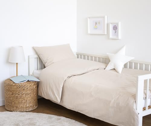 LOOLAY Bettwäsche Baumwolle 2 teilig - Kinder Bettwäsche-Sets 1x...