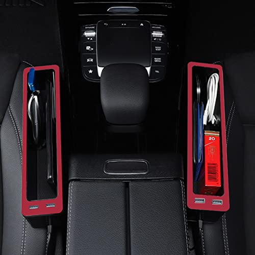 Bolsos Laterais do Console para Carro | Caixa de armazenamento de bolso lateral do console para carr