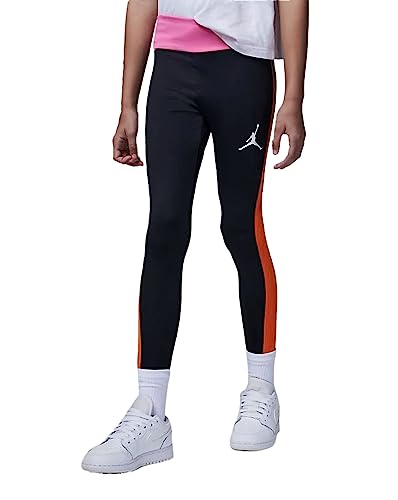 Jordan Pink Pack High Rise Leggings Girls Size Medium to X-Large Color Black, Pink, Orange, and White