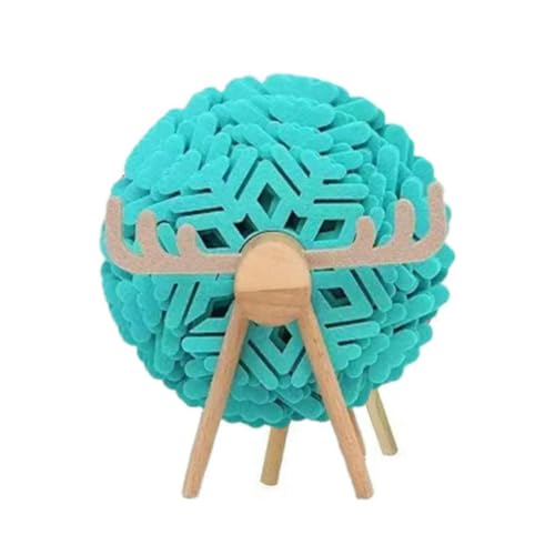 ZBDZSW Sottobicchiere in feltro a forma di pecora, stoviglie creative, per bevande calde, tazze da tè, tovaglietta in feltro, decorazione superiore a forma di alce natalizia