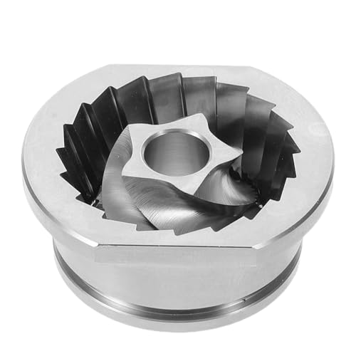 SUPVOX Fresas de Repuesto Cónicas Acero Inoxidable 48 MM para Molinillo Espresso, Accesorio para Máquinas Automáticas Jura, Uso en Preparación de Café en Hogar y Oficina