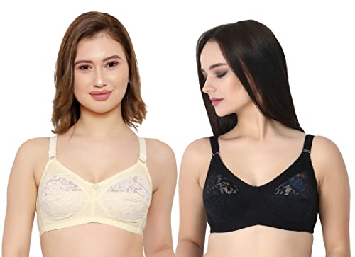 Image of Women Net Non-Padded Wire Free Regular Bra