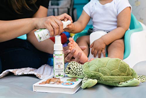 Anti-Bug Spray Deet-Free – Organic, All-Natural Bug Spray Travel Size Made With Nourishing Essential Oils – Bug Repellent For Babies, Kids, Adults, Camping, & More By Mambino Organics, 2.7 Oz #TOP4