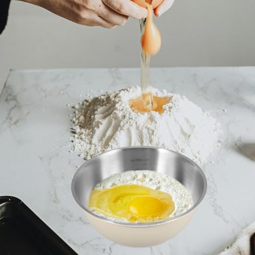 Tazón de Acero Inoxidable Blanco para Cocina miniatura 6