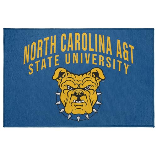 North Carolina A&T State University Doormat, 20” x 31.5”, Mark, Low Profile