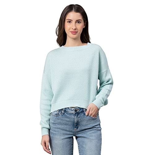 Image of Mode By Red Tape Women's Cotton Blend Casual Sweater