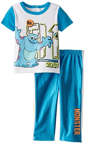 Pantalon Disney Baby garçon et haut ensemble Monsters vêtement bébé 12 mois multi