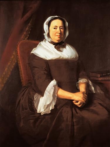 Pintura sobre lienzo del Retrato de la Sra. Samuel Hill por John Singleton Copley 60x90cm