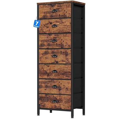 Furnulem 7-Drawer Dresser Cover