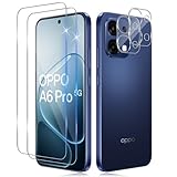 [Oleophobic Rivestimento ] - La superficie pellicola OPPO A6 Pro 5G è trattata con un rivestimento oleorepellente al plasma, che previene efficacemente le impronte digitali causate da macchie di sudore e olio e migliora la visibilità dello schermo. Difendi il tuo telefono cellulare da olio, acqua, impronte digitali, polvere e altro sporco