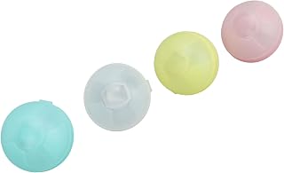 Jeanoko Bolas de água brilhantes, equipamento de brinquedo aquático, 4 peças de bolas de piscina brilhantes para turismo para atividades de pais e filhos