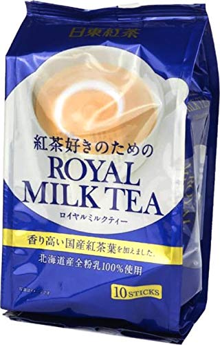 TWIN Pack Royal Milk Tea Hot Cold Nitto Kocha 10 Pouch Pack (total 20 pouch) - Thumbnail 2